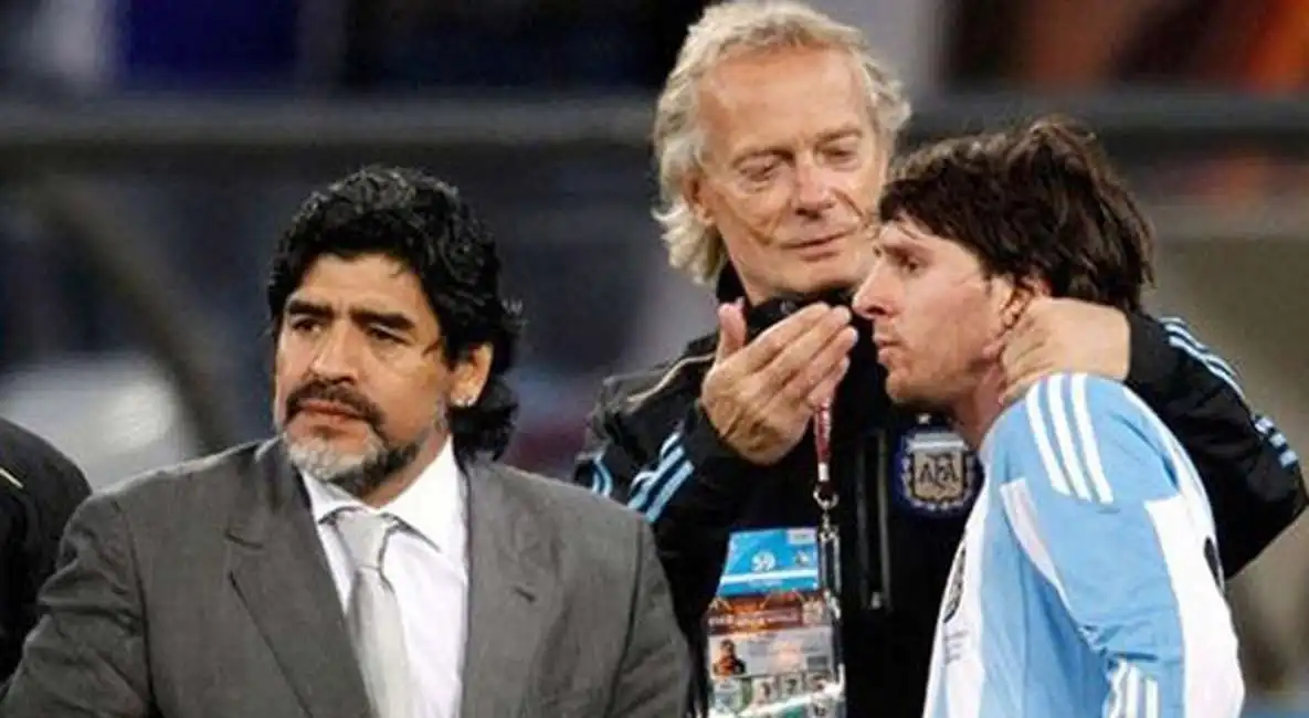 maradona signorini messi