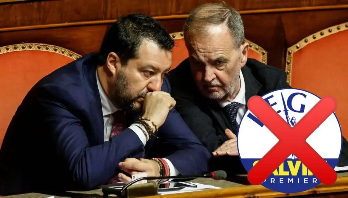 matteo salvini roberto calderoli lega 