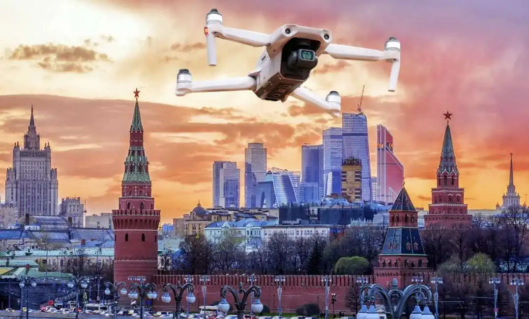 mosca russia drone droni dji