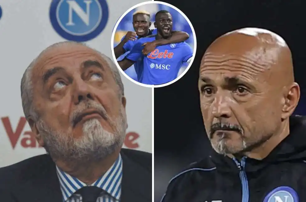 spalletti de laurentiis osimhen koulibaly 