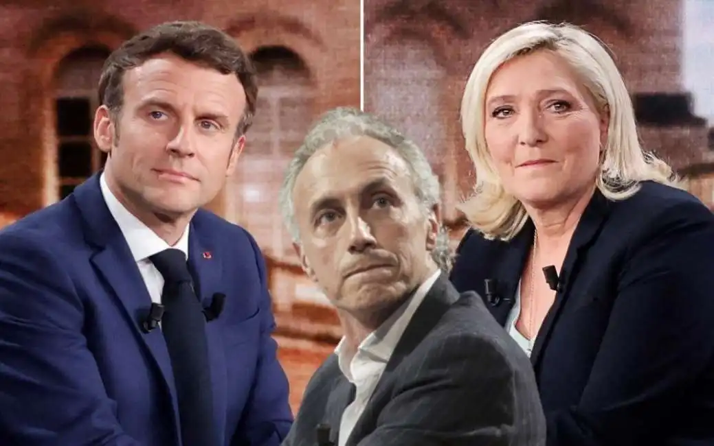 travaglio le pen macron