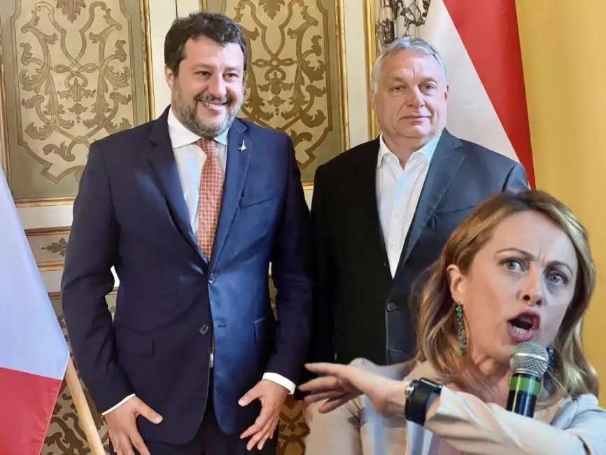 viktor orban matteo salvini giorgia meloni 