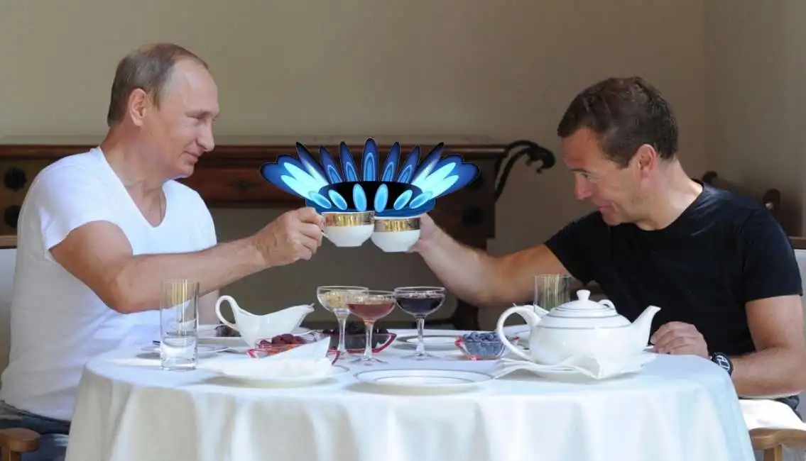 vladimir putin dmitry medvedev gas