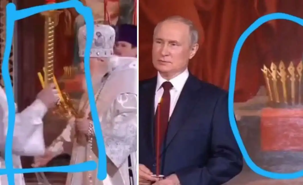 vladimir putin fake russia video pasqua