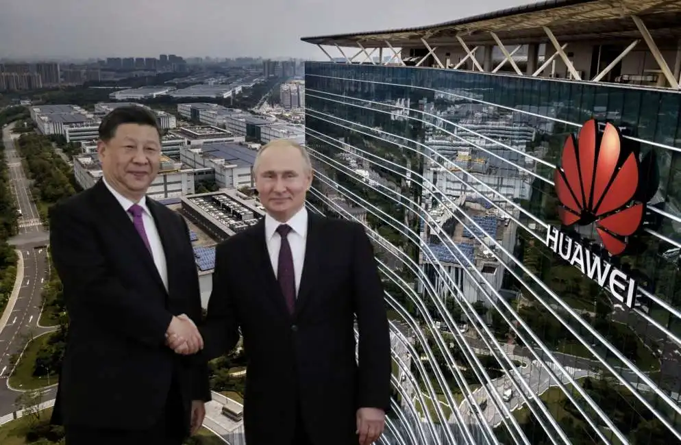 xi jinping vladimir putin huawei 