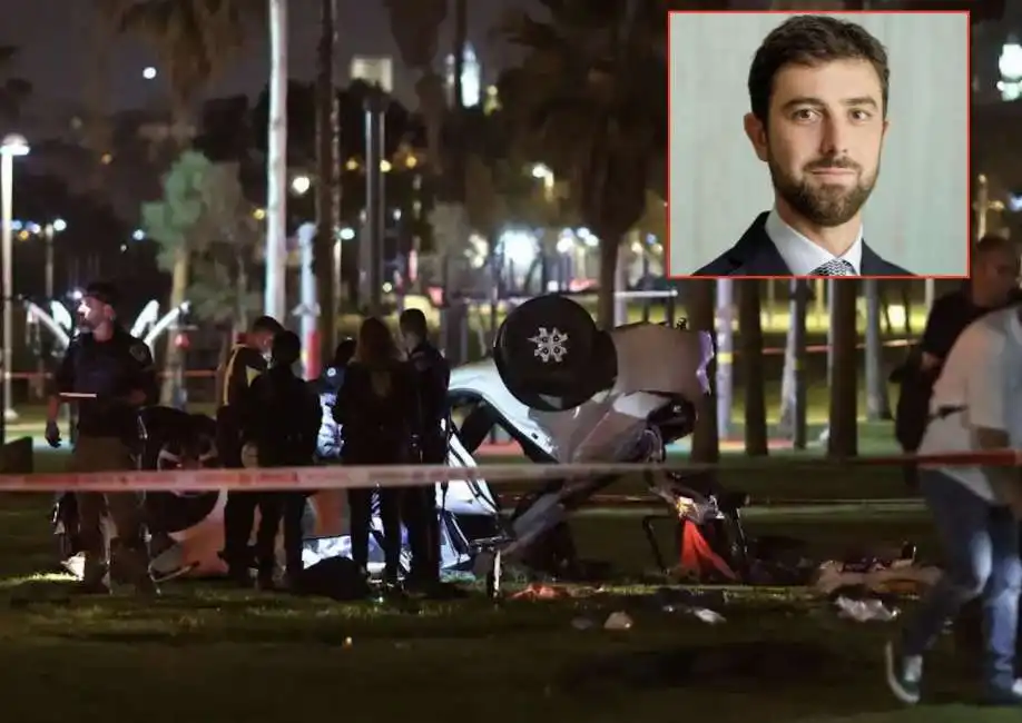 auto sulla folla a tel aviv alessandro parini attentato