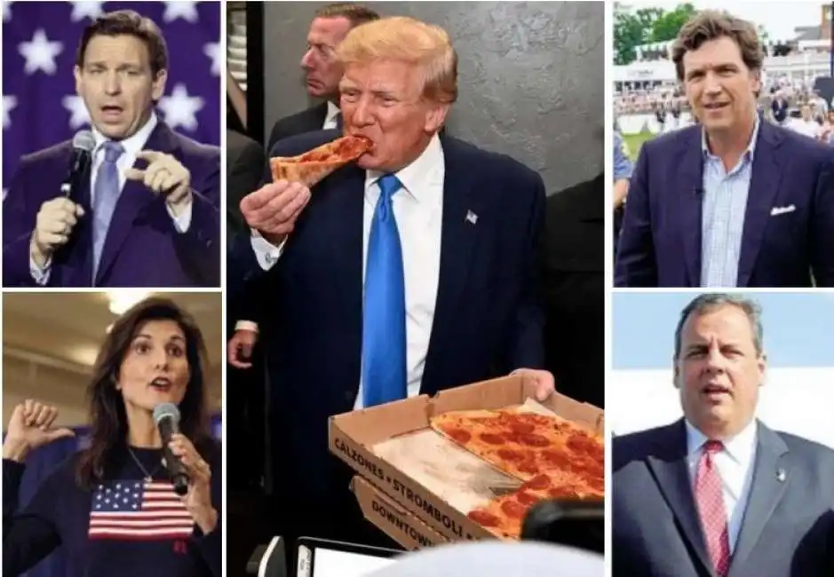 donald trump ron desantis nikki haley chris christie robert kennedy jr 