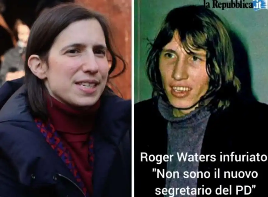 elly schlein roger waters meme 