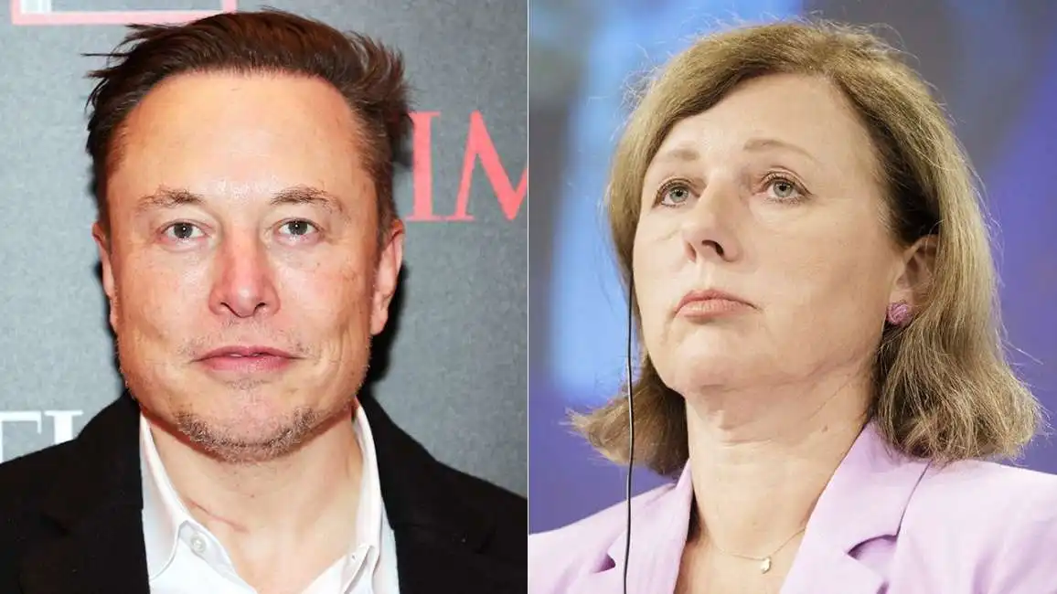 elon musk vera jourova