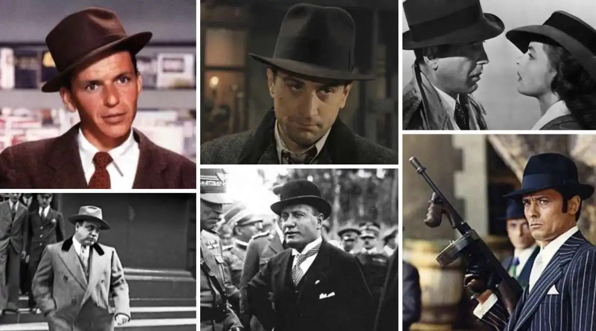 frank sinatra benito mussolini harrison ford alaine delon toto e peppino al capone borsalino