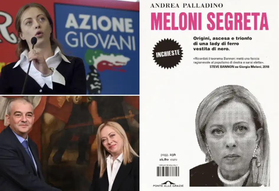 giorgia meloni segreta fazzolari azione giovani