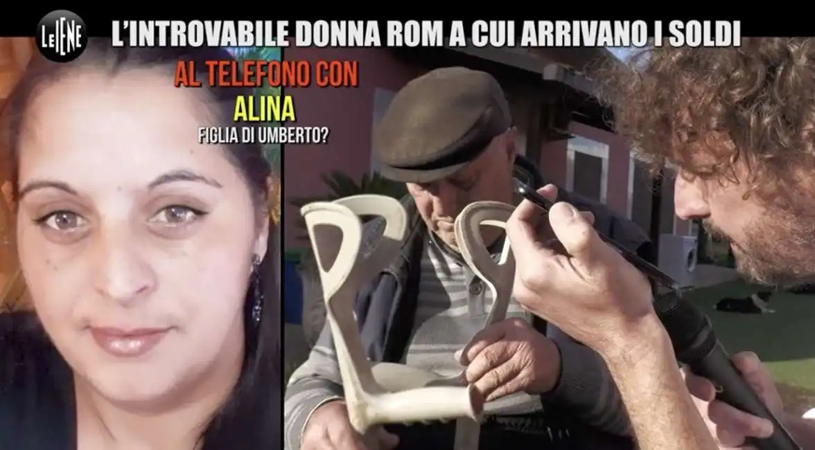 le iene alina truffa soldi procura di roma romania 