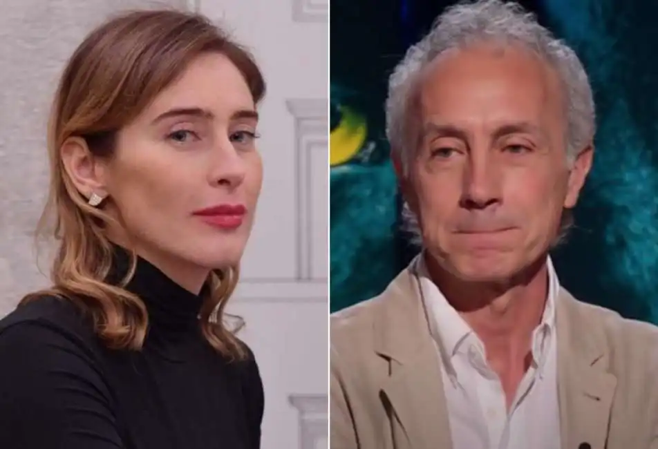 maria elena boschi marco travaglio