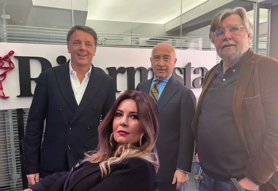 matteo renzi alfredo romeo piero sansonetti selvaggia lucarelli il riformista