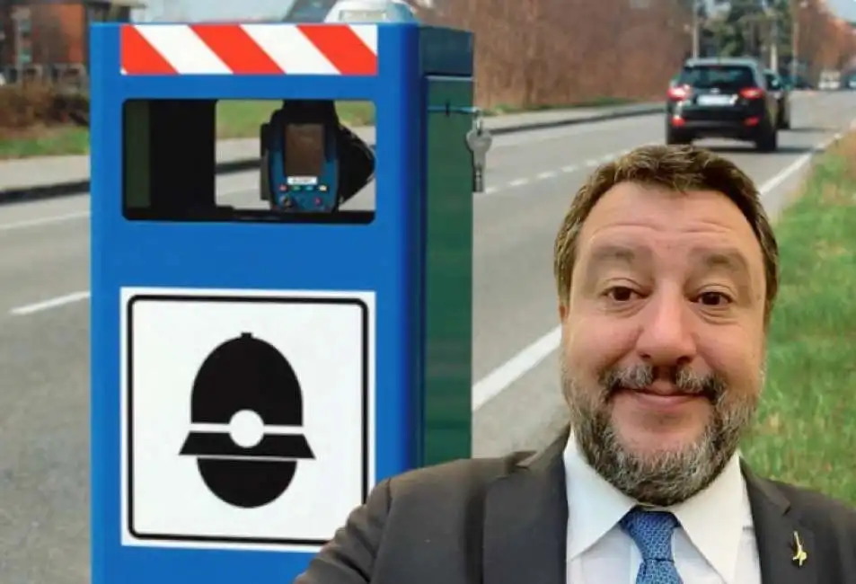 matteo salvini autovelox