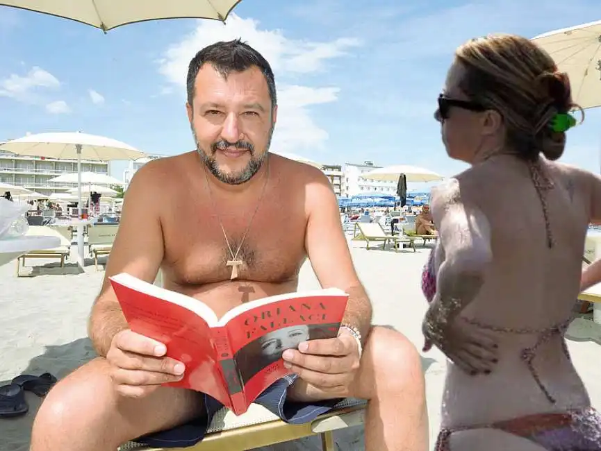 matteo salvini giorgia meloni spiagge balneari