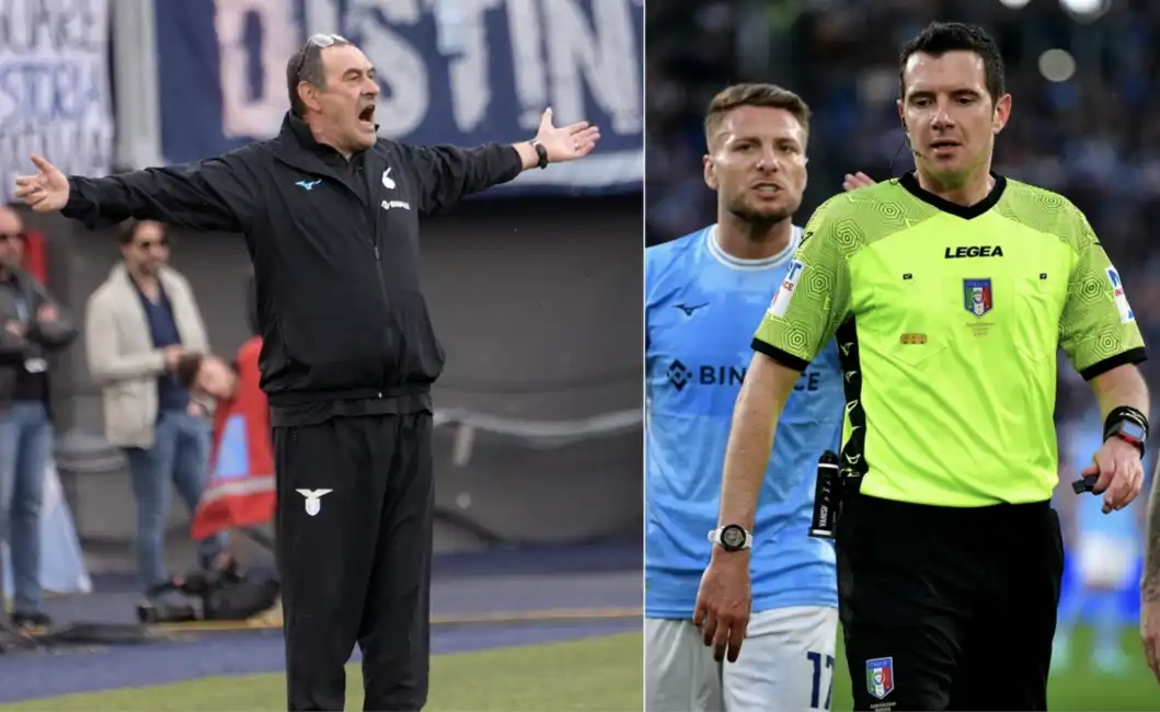 maurizio sarri arbitro lazio torino