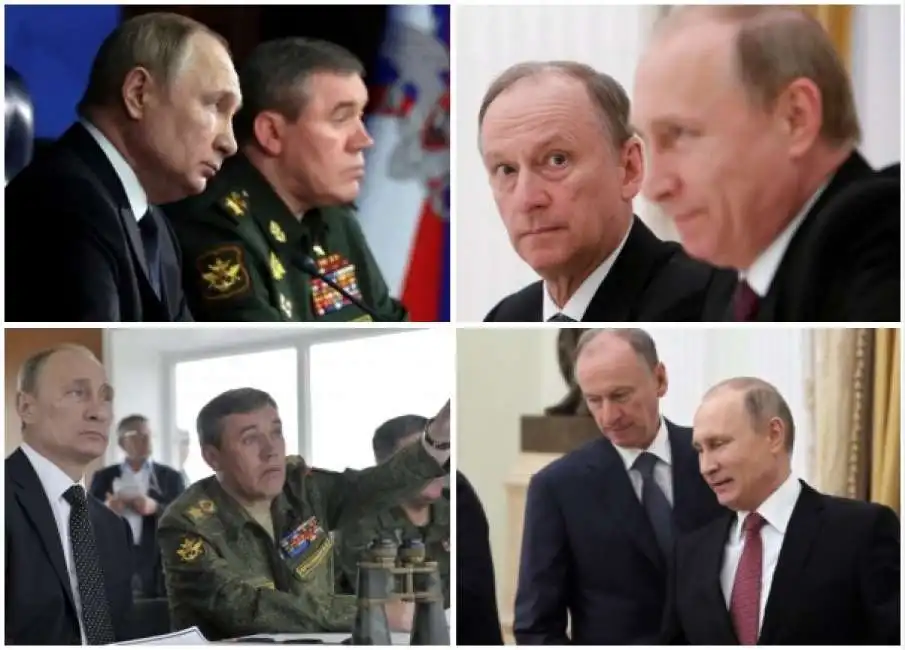 nikolay patrushev vladimir putin valeri gerasimov