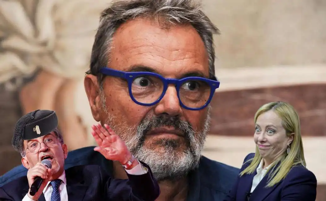 oliviero toscani la zanzara giorgia meloni ignazio la russa fez