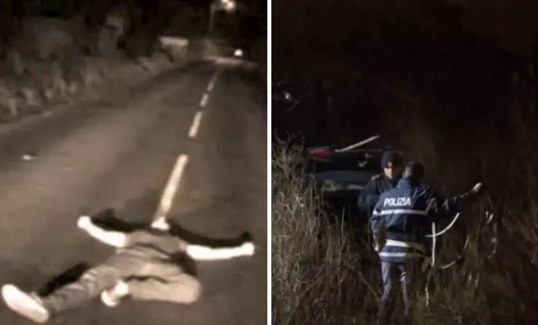 polizia frosinone ragazzi stesi per strada gioco adolescenti