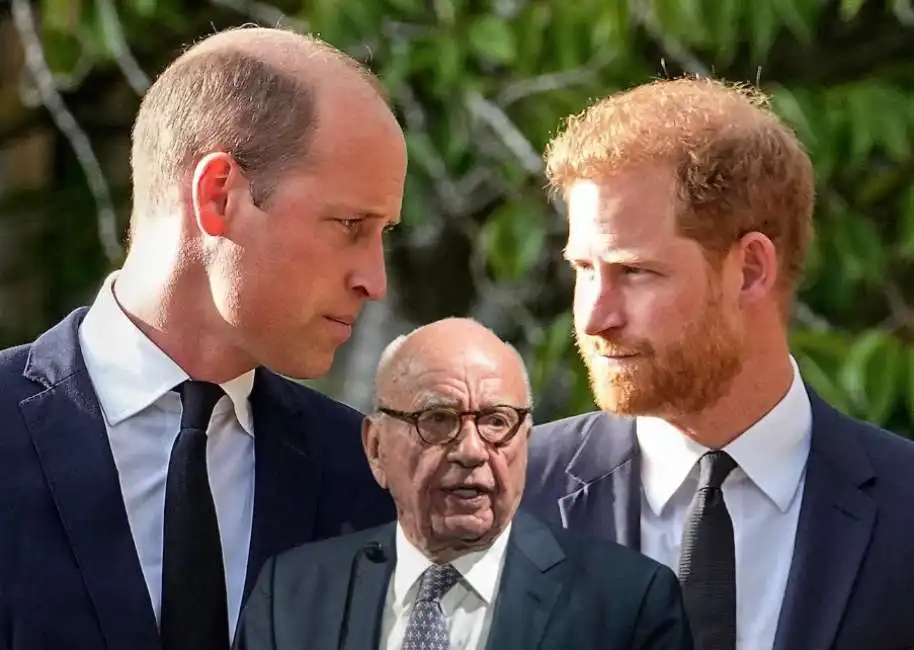 principe william harry rupert murdoch 