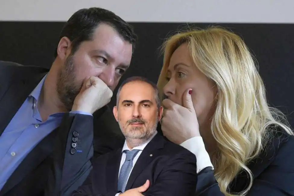 salvini giorgia meloni stefano donnarumma