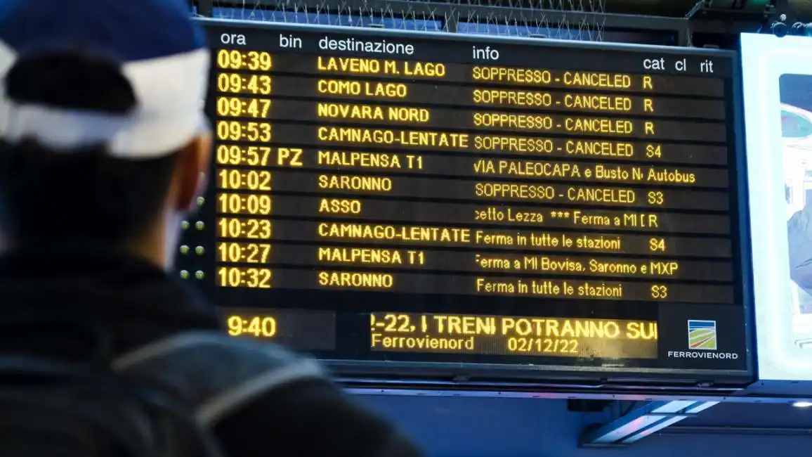 sciopero treni