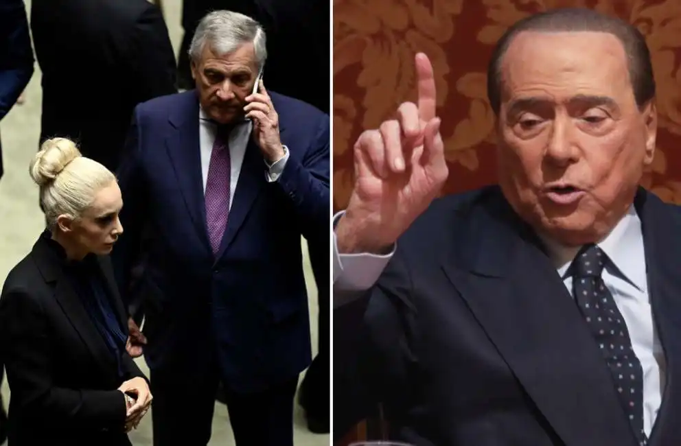 silvio berlusconi marta fascina antonio tajani 