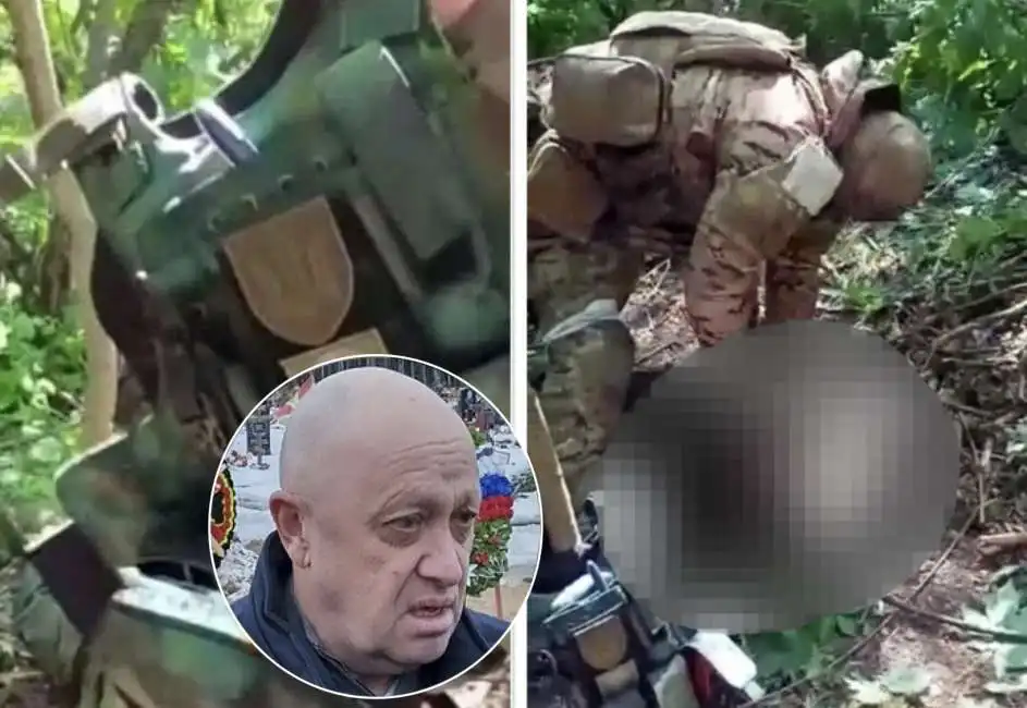 soldati russi decapitano un ucraino - 5 decapitazione evgeny prigozhin 