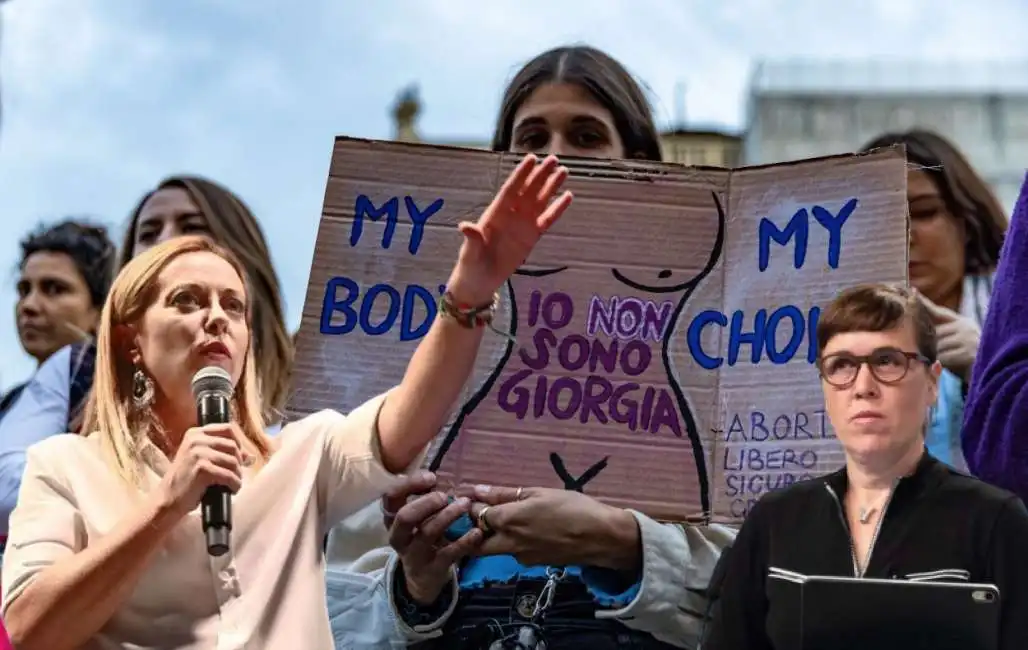 aborto giorgia meloni veerle nuyts