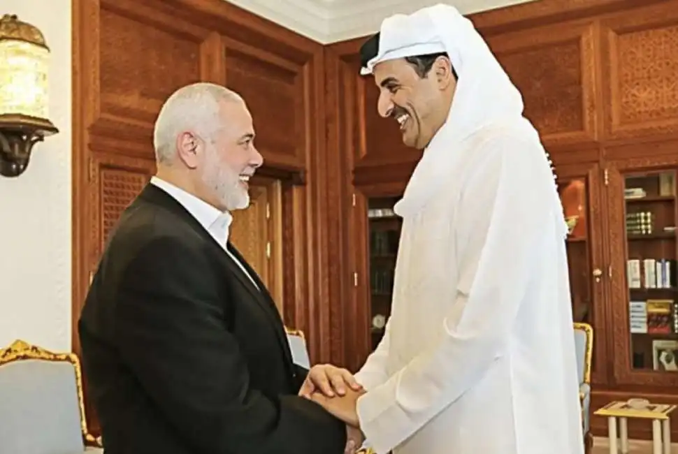 al thani haniyeh hamas qatar 