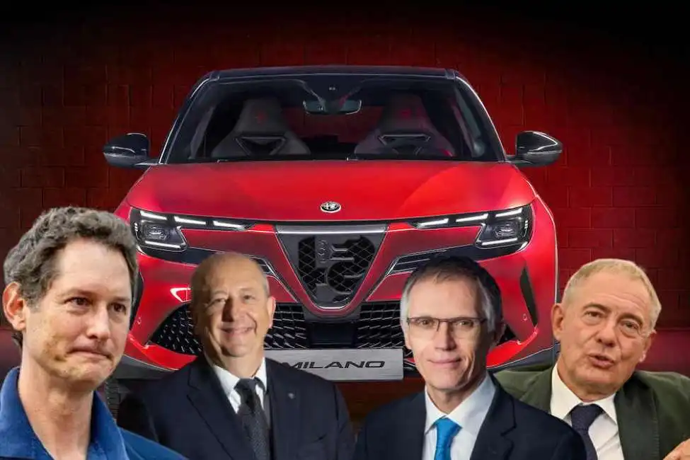 alfa romeo milano junior john elkann carlos tavares jean-philippe imparato adolfo urso 