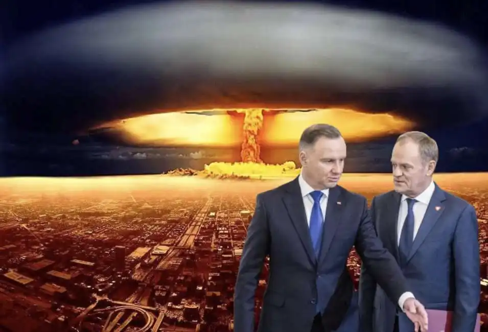 andrzej duda donald tusk armi nucleari 