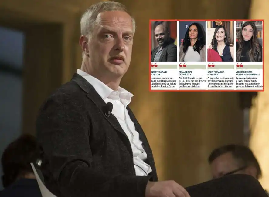 antonio scurati rula jebreal roberto saviano nadia terranova jennifer guerra 