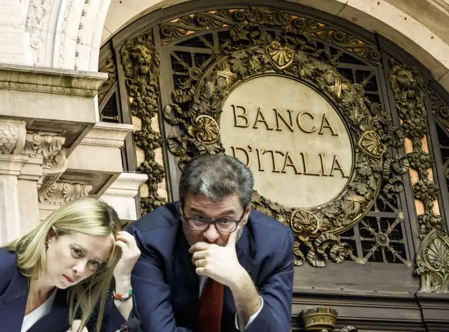 banca d italia bankitalia giorgia meloni giancarlo giorgetti