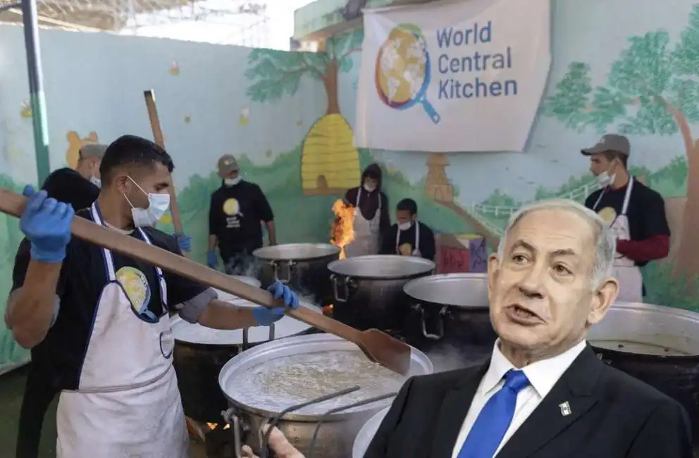 benjamin netanyahu world central kitchen 