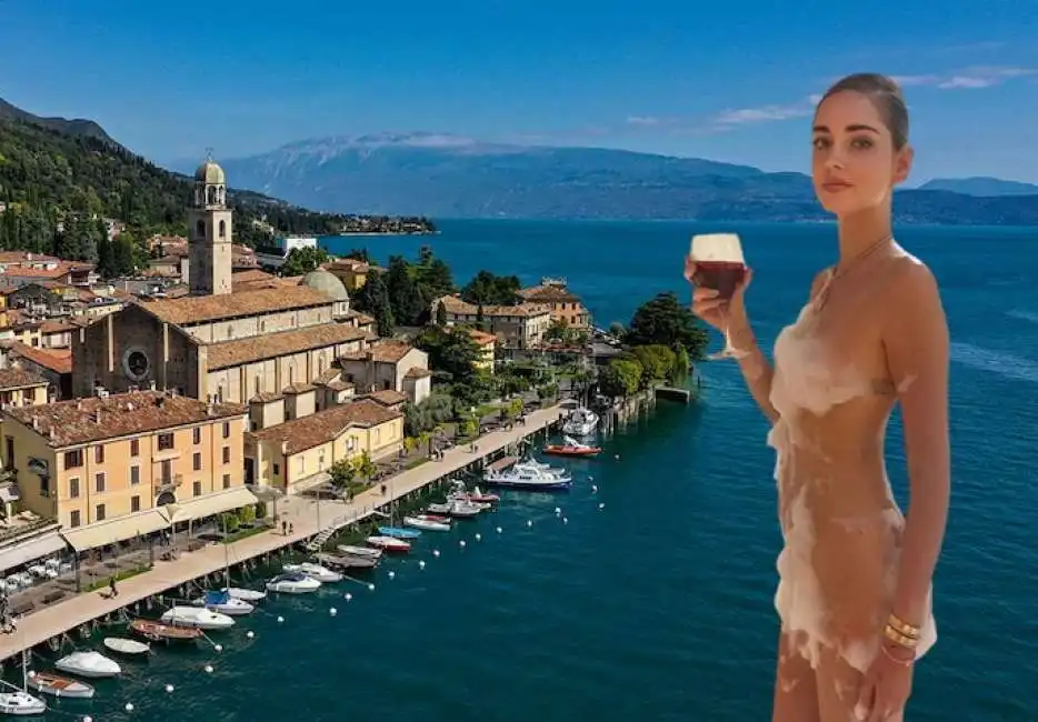 chiara ferragni salo lago di garda salo'