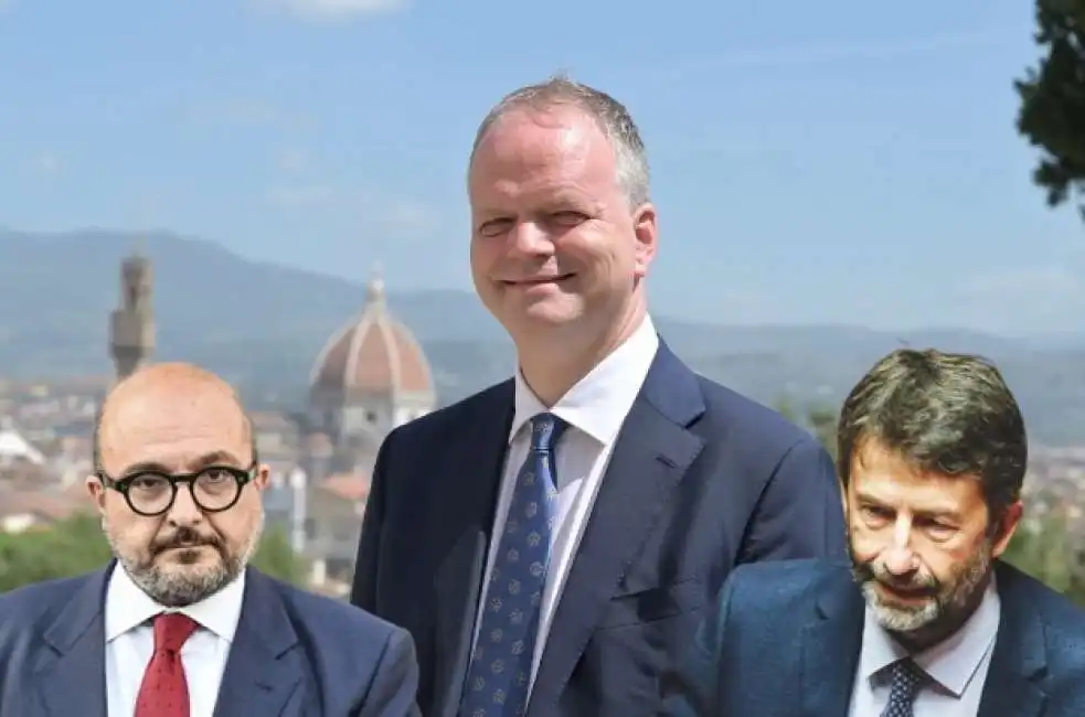 eike schmidt firenze dario franceschini gennaro sangiuliano