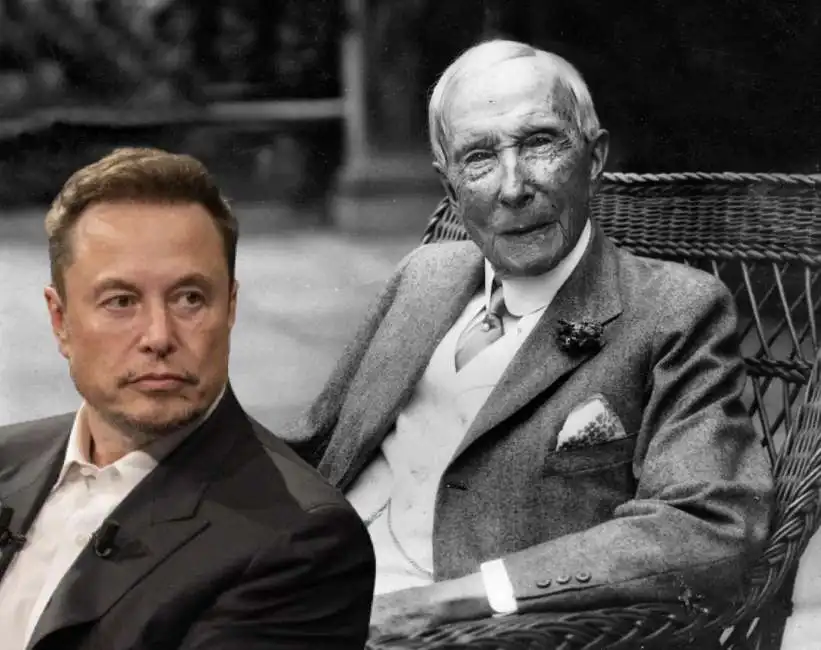 elon musk john d rockefeller