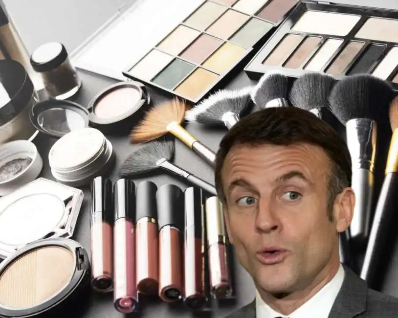 emmanuel macron trucchi