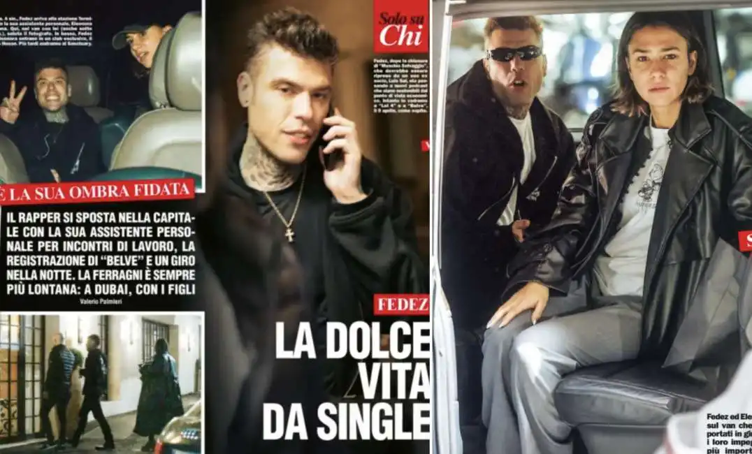 fedez e l assistente eleonora - foto chi 