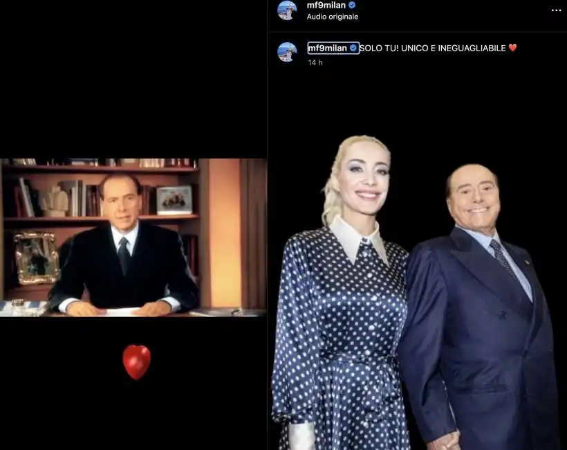 il video di silvio berlusconi pubblicato da marta fascina su instagram il 25 aprile - 1