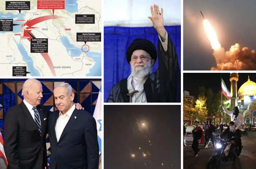 iran israele medioriente joe biden netanyahu khamenei