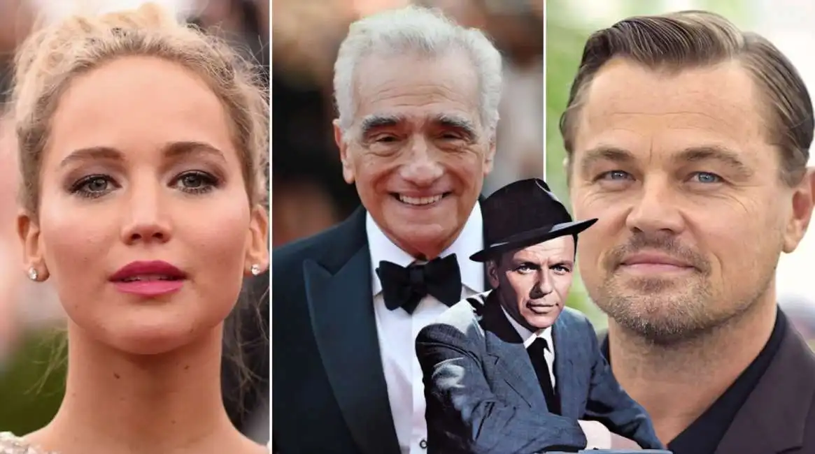 jennifer lawrence martin scorsese leonardo dicaprio frank sinatra