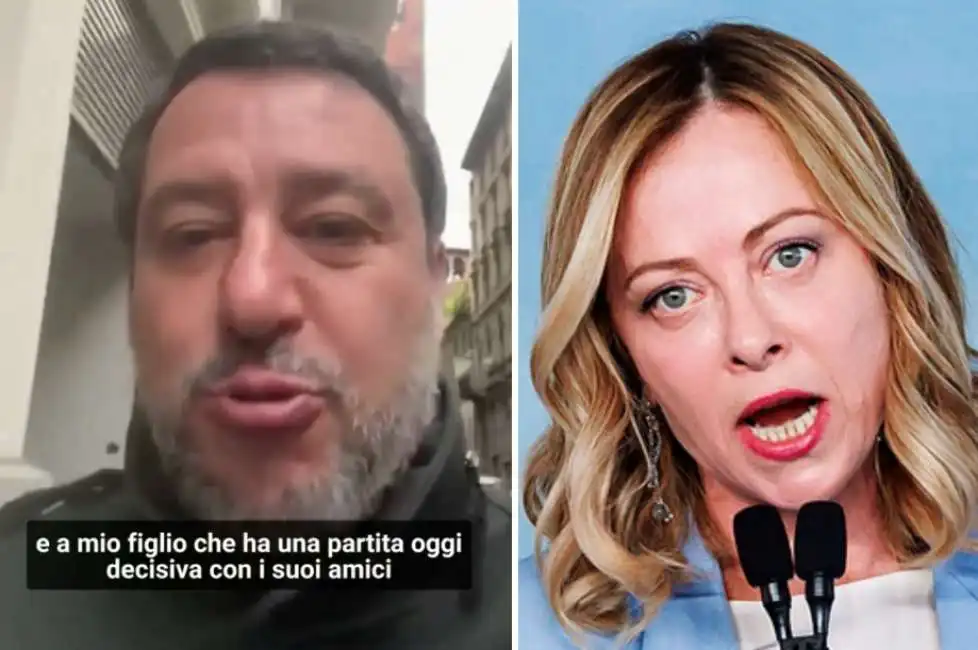 matteo salvini giorgia meloni 