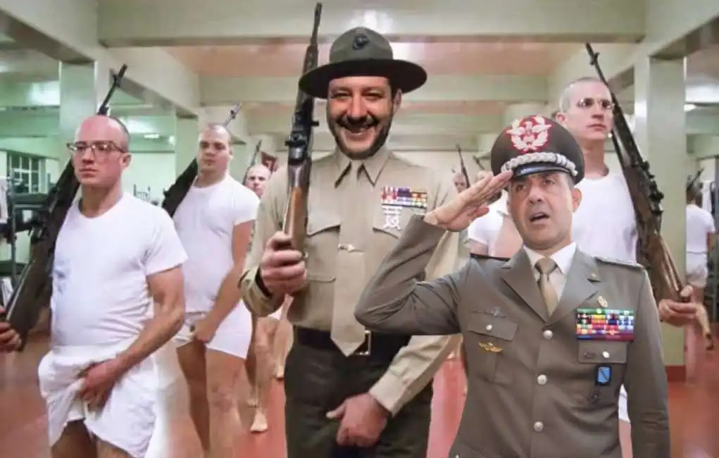 matteo salvini roberto vannacci 