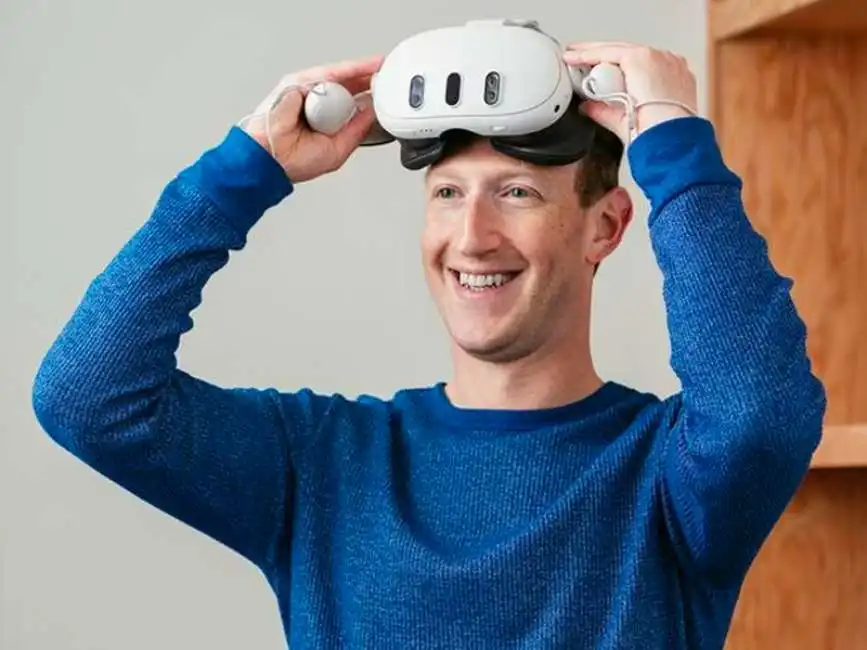 meta visore vr quest realta aumentata oculus mark zuckerberg 