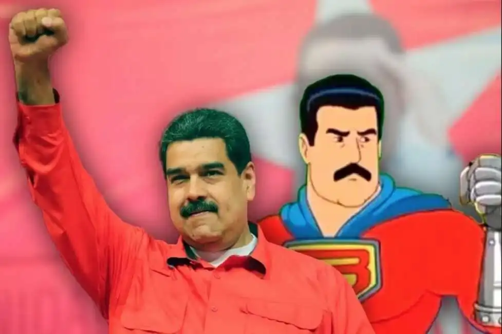 nicolas maduro superbaffo