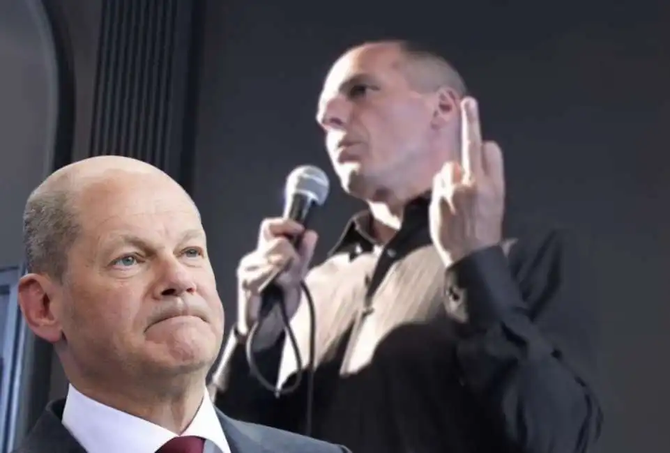 olaf scholz yannis varoufakis 