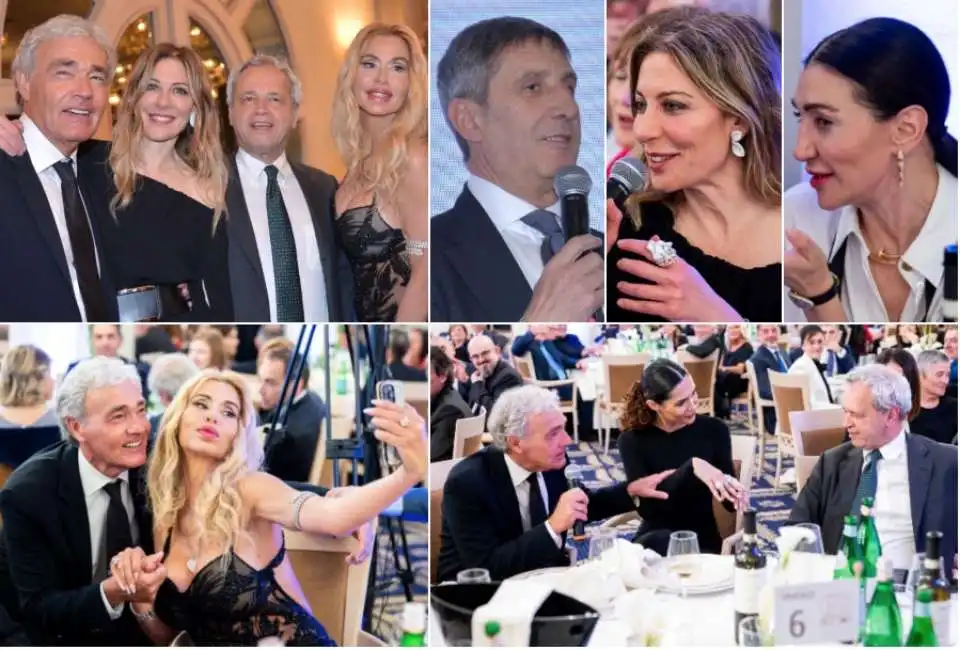 premio batani massimo giletti enrico mentana francesca fagnani valeria marini gian marco chiocci elisabetta franchi